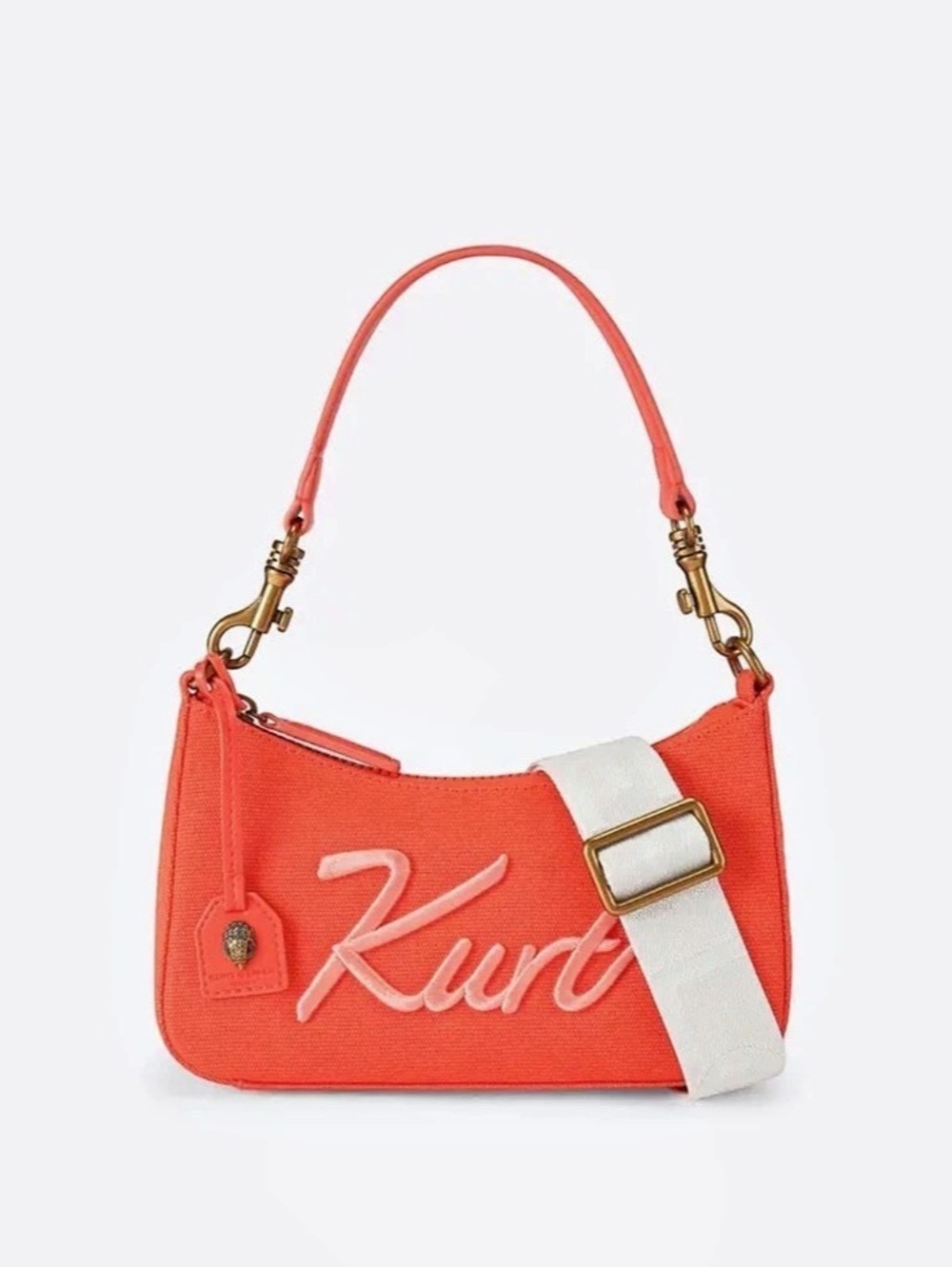 Kurt Geiger NWT Kurt Red White Shoulder Bag